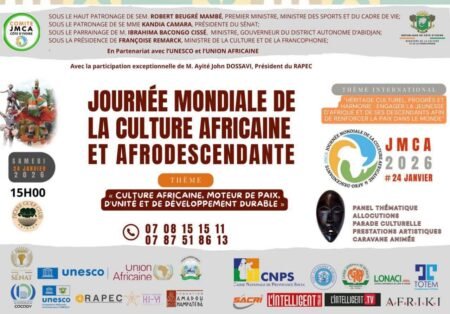 7ᵉ édition de la JMCA 2026 : Abidjan au cœur de la culture africaine et afrodescendante